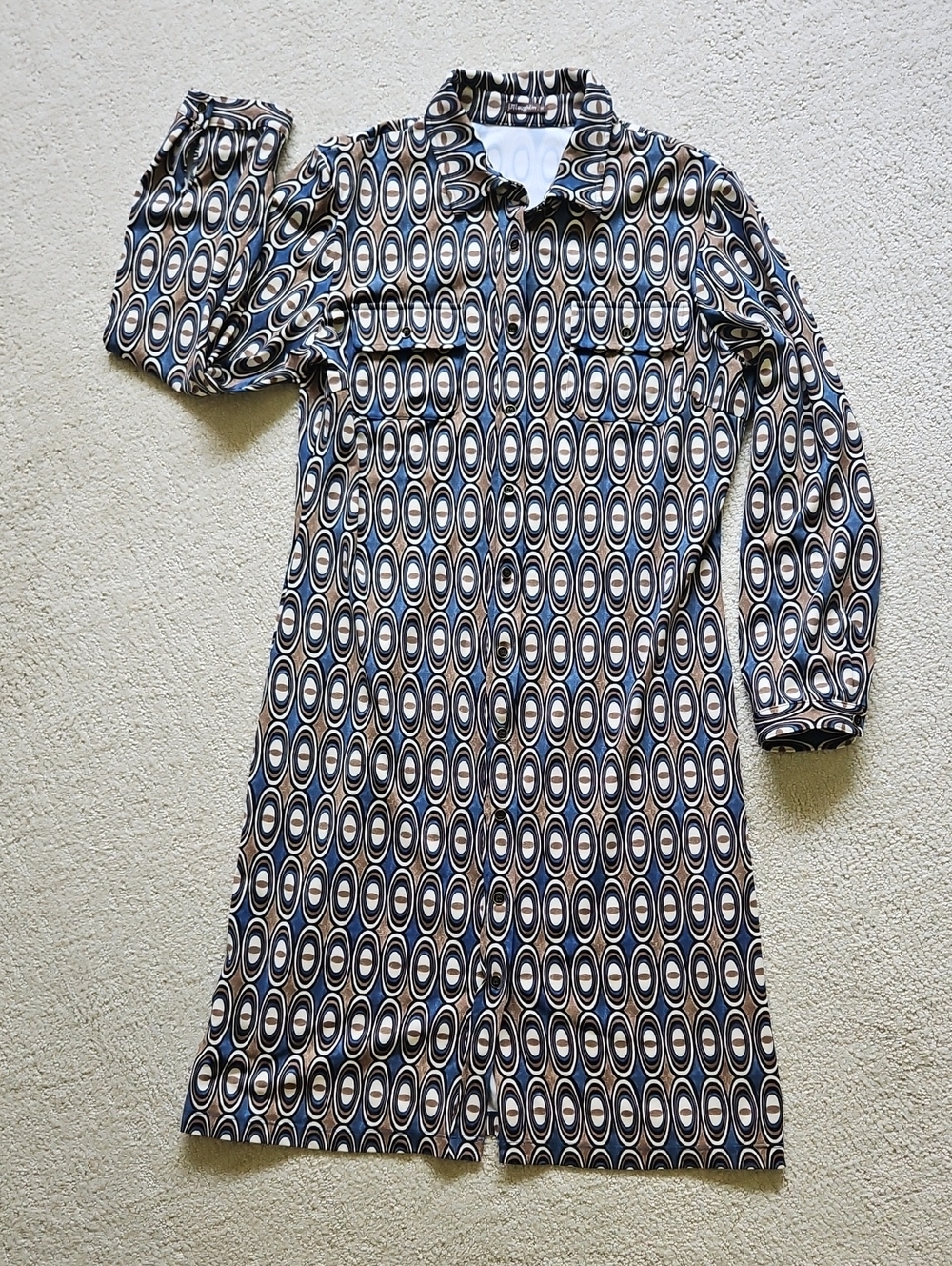 J. McLaughlin Shirtdress, Med